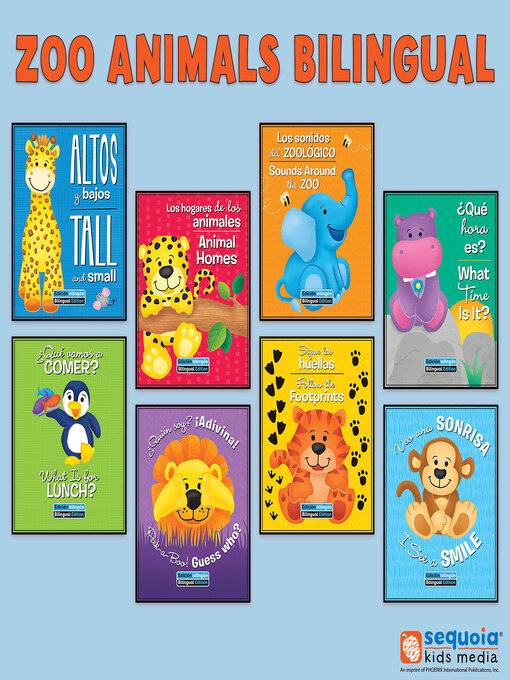 Cover image for Edition Zoo Animals Bilingual Audio Series